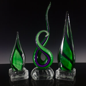 Furnace Sculpted Glass and Coldworked Glass</br>2020