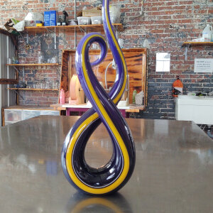 Hot Sculpted Glass</br>4 x 3 x 14”</br>2021