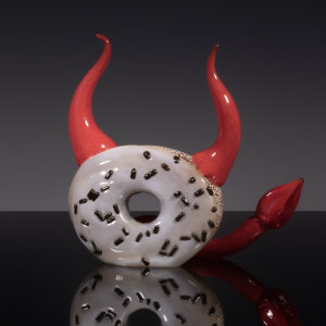 Furnace Blown Glass<br>7 x 3 x 7”<br>2023
