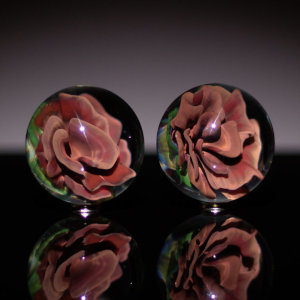 Torchworked Glass<br>1.5” Each<br>2024