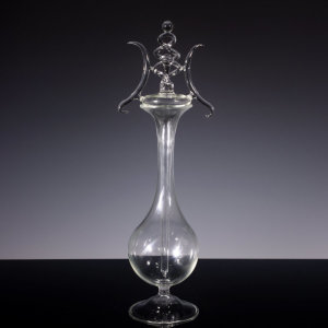 Torchworked Glass<br>5 x 5 x 15”<br>2024