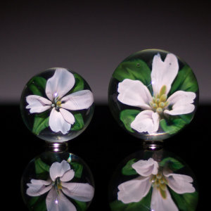 Torchworked Glass<br>1 3/16 & 1.5”<br>2024