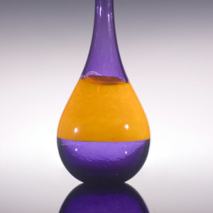 Furnace Blown Glass<br>8 x 8 x 18”<br>2024