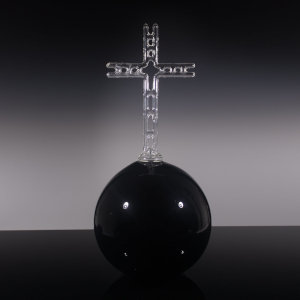 Torchworked Glass<br>12 x 12 x 25”<br>2024