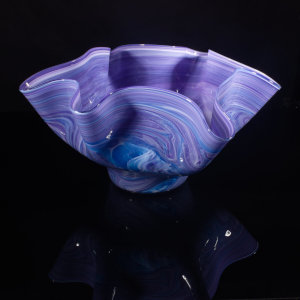 Furnace Blown Glass<br>18 x 18 x 10”<br>2024