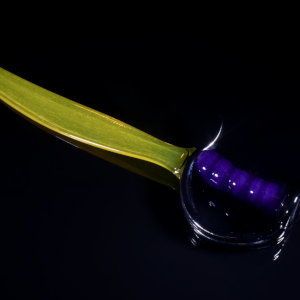 Furnace Blown Glass<br>18 x 5 x 3”<br>January 2024