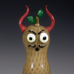 Furnace Blown Glass</br>4 x 4 x 10.5”</br>2025