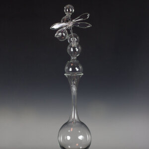 Torchworked Glass</br>4 x 4 x 22”</br>2023
