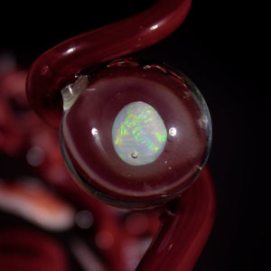 Torchworked Glass</br>7 x 8 x 16”</br>2025