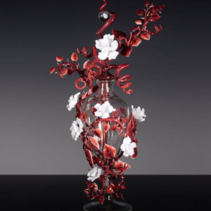 Torchworked Glass</br>7 x 8 x 16”</br>2025
