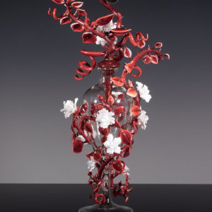 Torchworked Glass</br>7 x 8 x 16”</br>2025