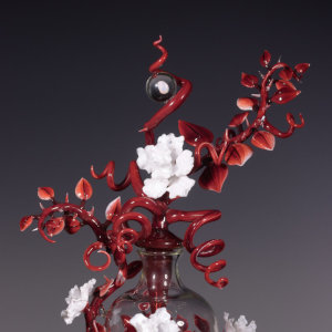 Torchworked Glass</br>7 x 8 x 16”</br>2025