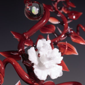 Torchworked Glass</br>7 x 8 x 16”</br>2025