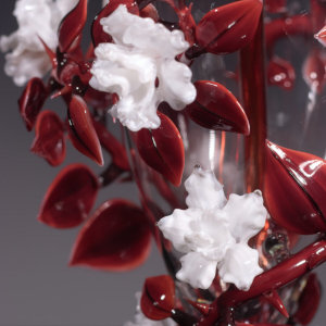 Torchworked Glass</br>7 x 8 x 16”</br>2025