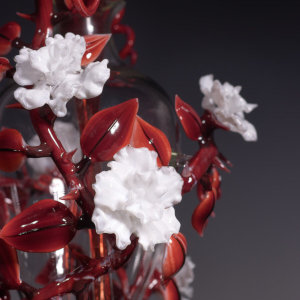 Torchworked Glass</br>7 x 8 x 16”</br>2025