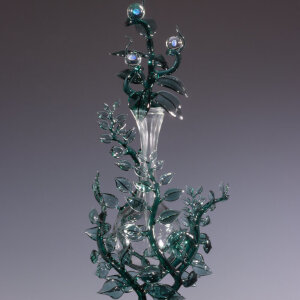 Torchworked Glass</br>6 x 8 x 17”</br>2025