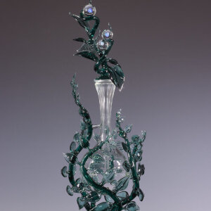 Torchworked Glass</br>6 x 8 x 17”</br>2025