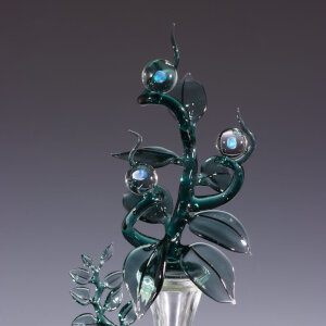 Torchworked Glass</br>6 x 8 x 17”</br>2025