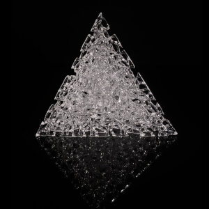 Torchworked Glass</br>9 x 9 x 9”</br>2022