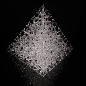 Torchworked Glass</br>9 x 9 x 9”</br>2022