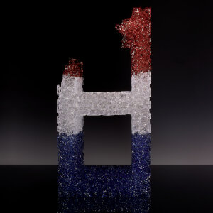 Torchworked Glass</br>14 x 14 x 16”</br>2023