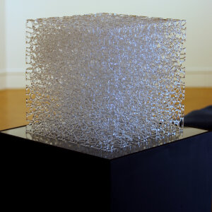 Torchworked Glass</br>20 x 20 x 20” (smallest configuration)</br>2021