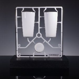 Furnace Blown & Torchworked Glass, Enamel</br>13 x 5.5 x 14&rdquo;</br>2025</br>These were technically made in December 2025, but might have been completely finished in the first week of 2026