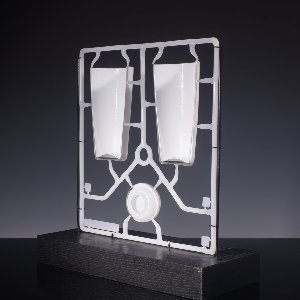 Furnace Blown & Torchworked Glass, Enamel</br>13 x 5.5 x 14&rdquo;</br>2025</br>These were technically made in December 2025, but might have been completely finished in the first week of 2026