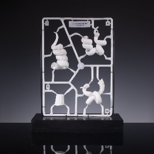 Furnace Blown & Torchworked Glass, Enamel</br>26 x 16 x 18&rdquo;</br>2025</br>These were technically made in December 2025, but might have been completely finished in the first week of 2026